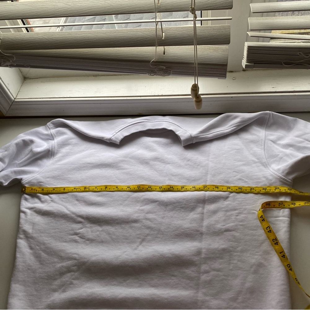 Lululemon Perfectly Oversized Crewneck Sweatshirt Woman Medium White - Picture 9 of 12